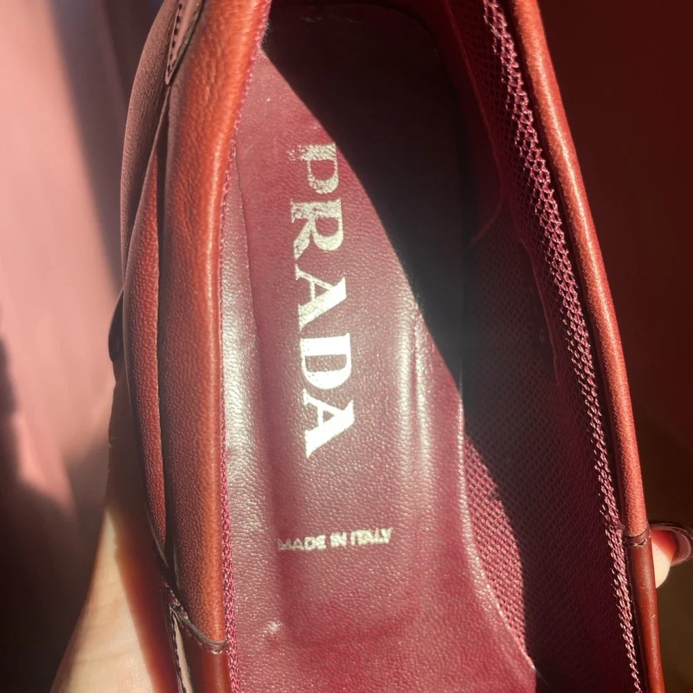 Prada Women's 2000s Sporty Ballerina Flats - Picture 6 of 9